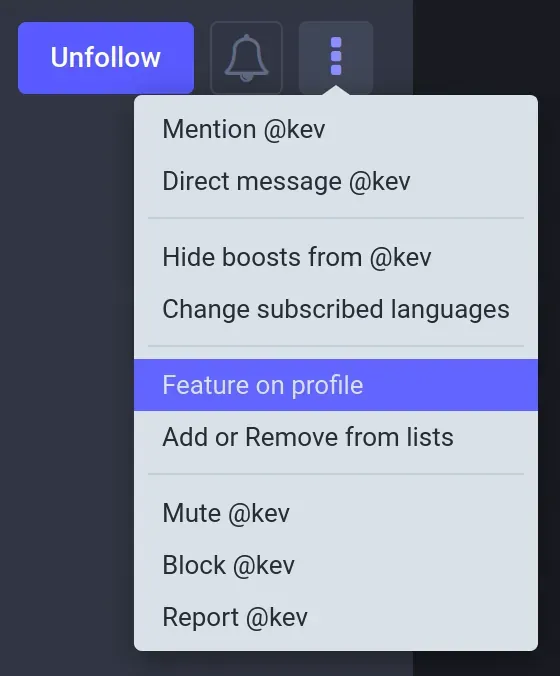 Illustrating how to add profile lock on Mastodon.